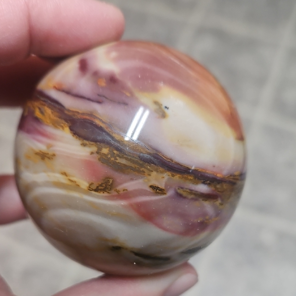 Multicolor Stone Sphere